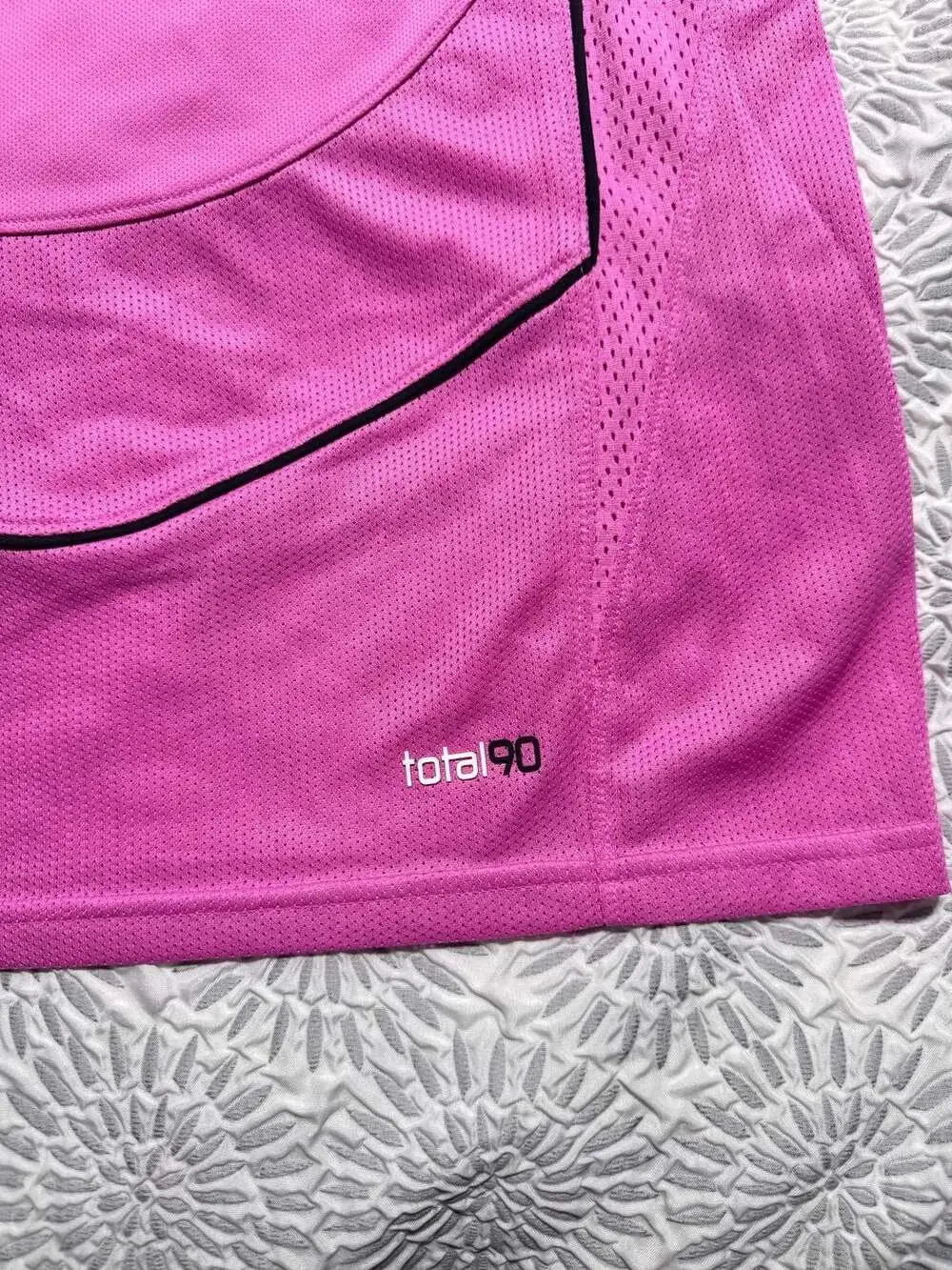 Nike Total 90 Kids Dri-FIT Short-Sleeve Football Jersey Pink/Black Large